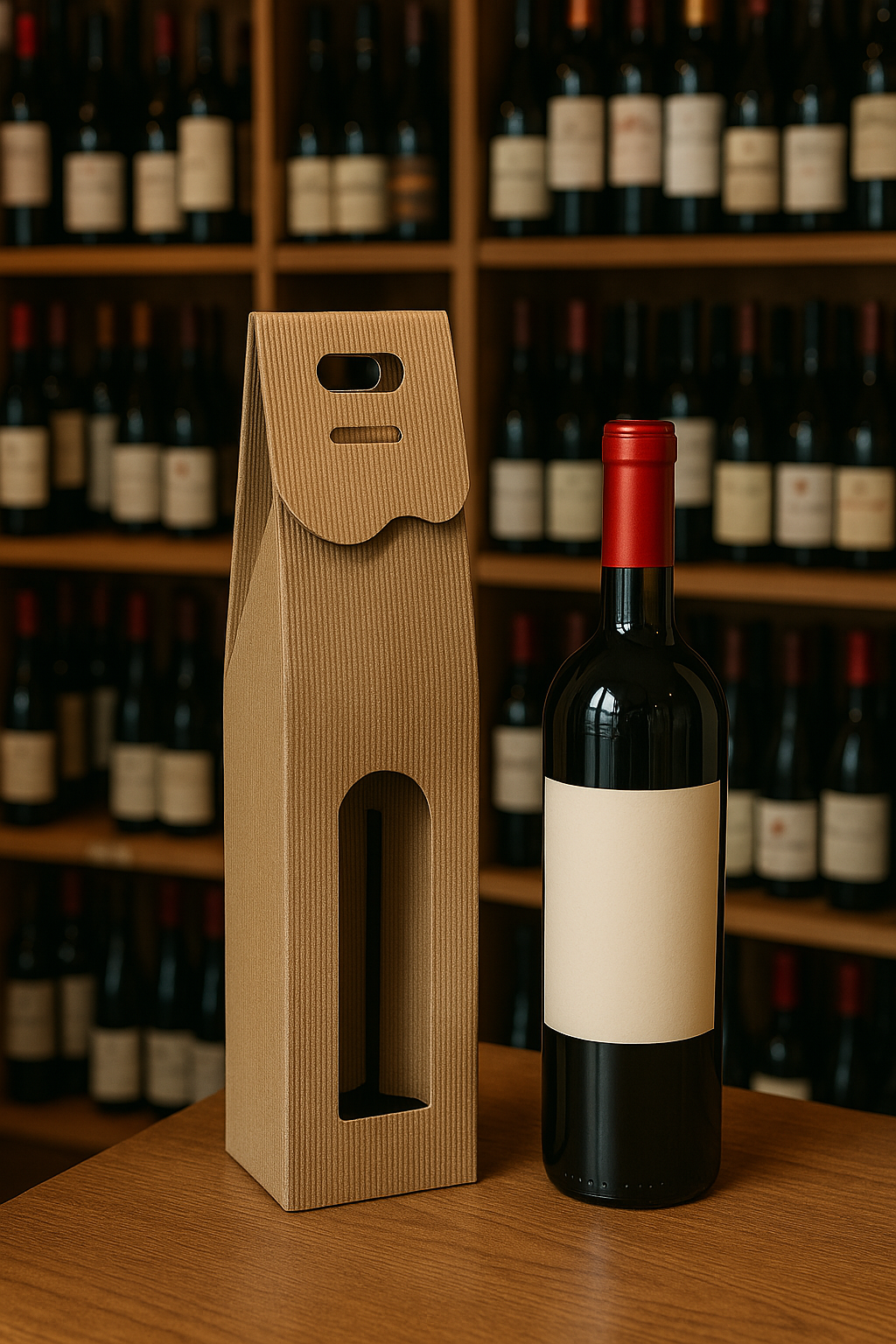 Pudełko na 1 butelkę wina